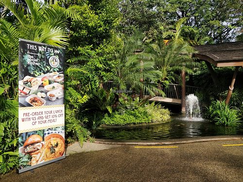 This way to The Social Kitchen powered by The Vegetarian Butcher at The Social Kitchen - Jurong Bird Park in West Singapore