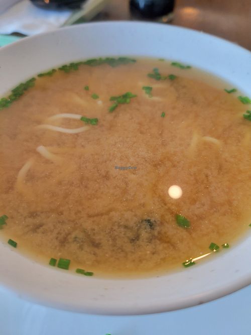 Ramen miso soup at Koi Sushi in San Jose Del Cabo