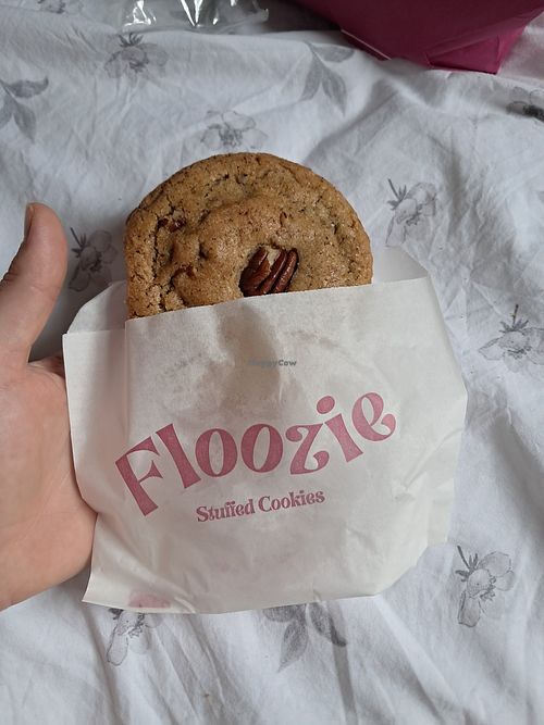 Pecan cookie at Floozie Cookies in London