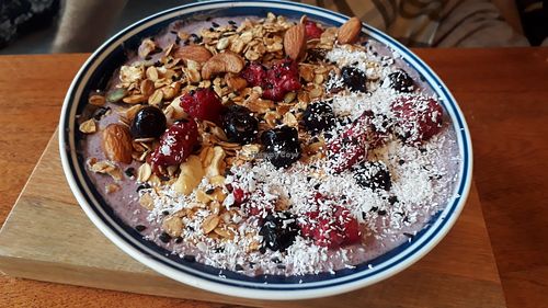 The Vedas smoothie bowl at Friendship Concept in Koh Phangan