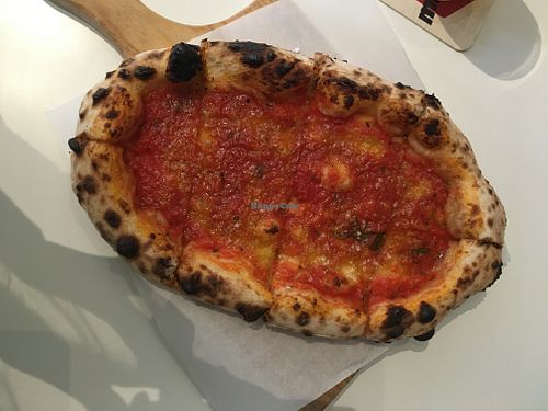 Temperara apetizer, kind of a small marinara at Tozzi Forneria Moderna in Lisbon