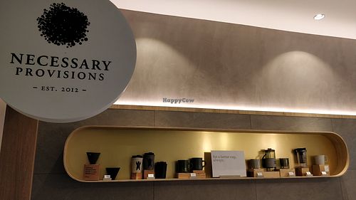 Café interior at Necessary Provisions in Central Singapore