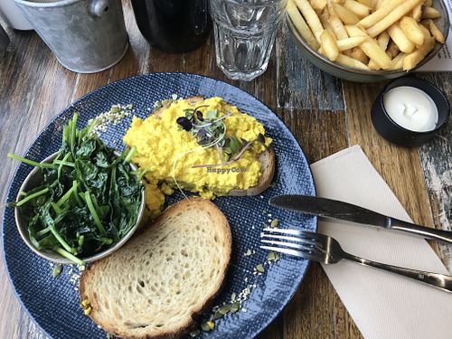 Scrambled tofu at SoulPod Food in Ferntree Gully