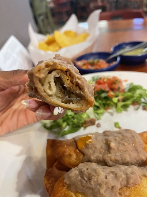 Inside Flautas de Papa  at Salsa A La Salsa in Minneapolis