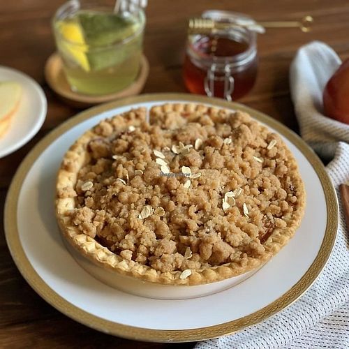 vegan apple pie at Cup of Joe Coffee Company in Brooklyn