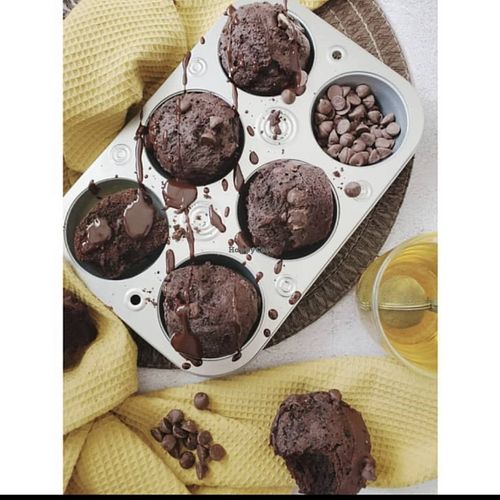 vegan muffin at Cup of Joe Coffee Company in Brooklyn