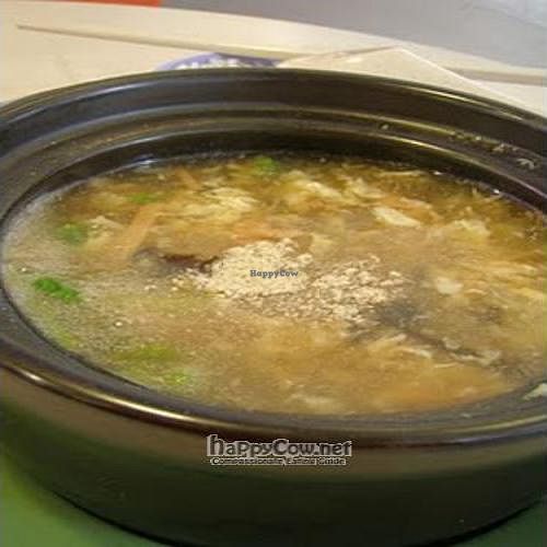 Stonepot Shark Fin Soup at VegSoGood in Central Singapore