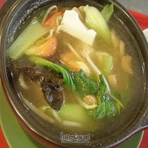 Stonepot Tofu Soup at VegSoGood in Central Singapore