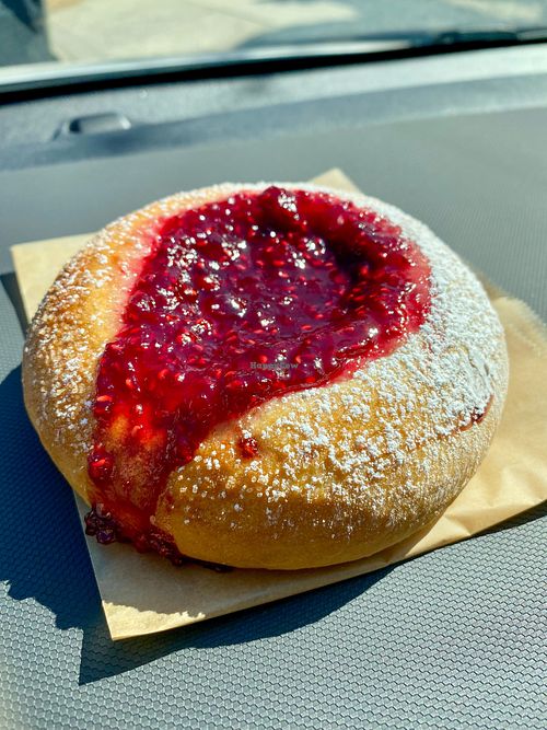 Raspberry Kolache at Just What I Kneaded in Los Angeles