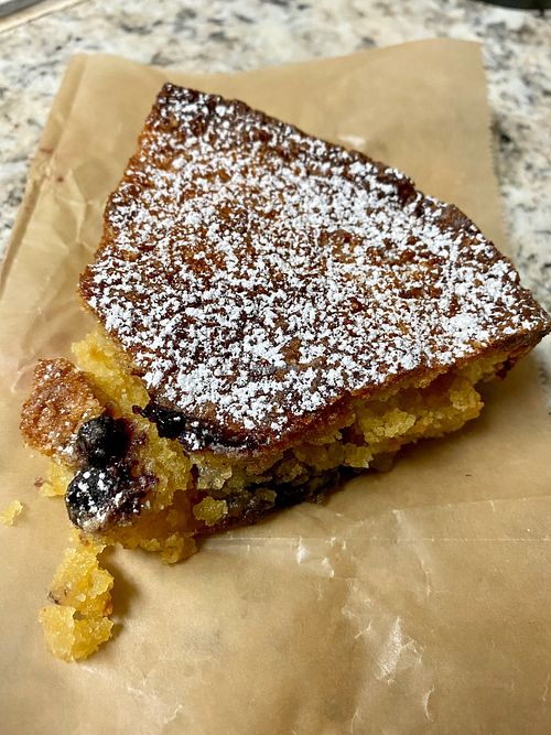 Blueberry Tea Cake at Just What I Kneaded in Los Angeles