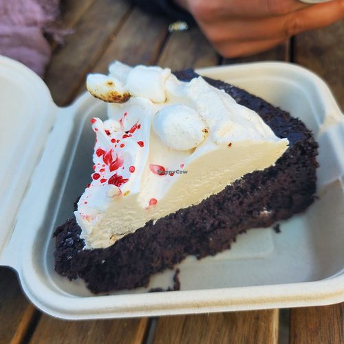 Peppermint cake at Just What I Kneaded in Los Angeles