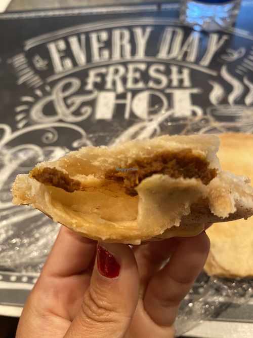 Close-Up of Vegan Boo Tart  at Just What I Kneaded in Los Angeles