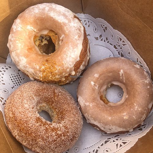 Churro, pumpkin spice, egg nog at Hello Mai Darling in Ventura