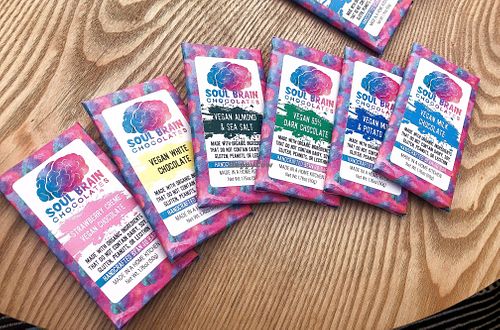Flavors at Soul Brain Vegan Chocolates in Simi Valley