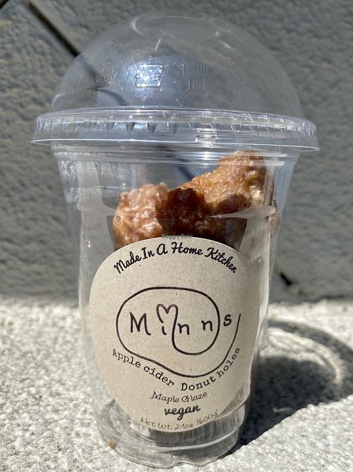 Maple Glaze Apple Cider Donut Holes at Minns in Simi Valley