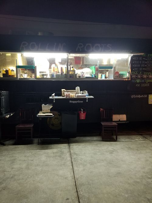 Store Front at Rollin Roots in San Diego
