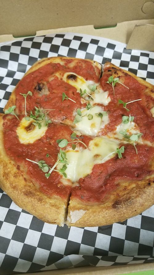 Sprouty pie at Lolly's Pantry in North Palm Beach