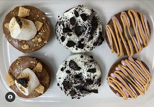 Donuts at Gather Coffee Lounge in Oneida