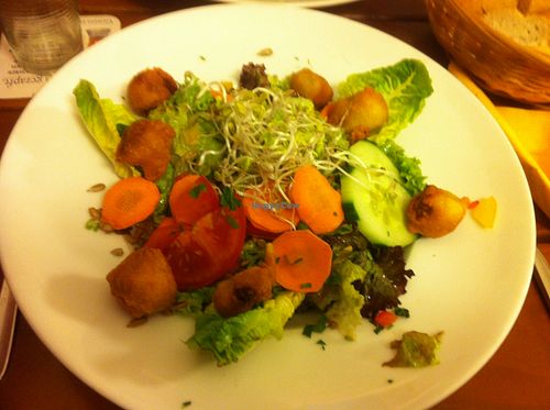 Fried tempeh salad at Viasko - Bar und Restaurant in Berlin