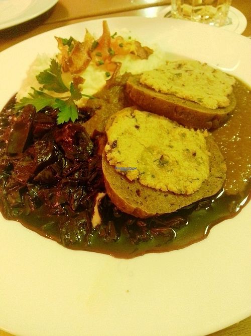 Seitan steak at Viasko - Bar und Restaurant in Berlin