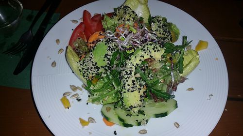 Avocado salad  at Viasko - Bar und Restaurant in Berlin
