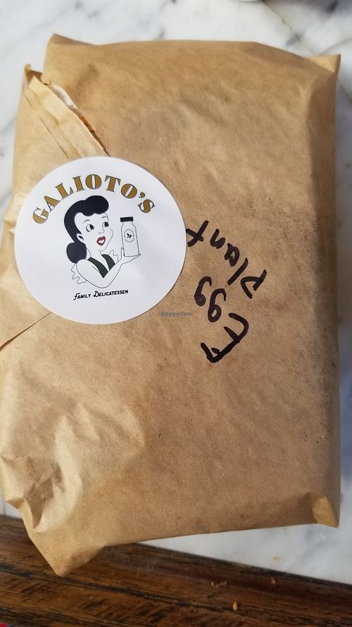 Sandwich at Galioto's Delicatessen in New York City