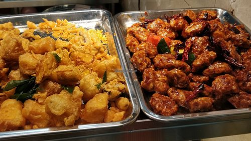 Fried stuff at Su Yuan Vegetarian 素缘 - Bedok in East Singapore