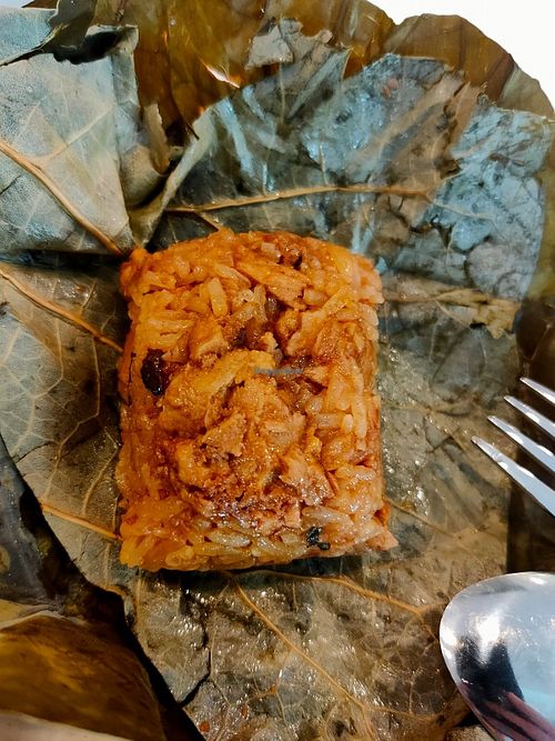 sticky rice in lotus leaf at Grove 素林 - Canberra in North Singapore