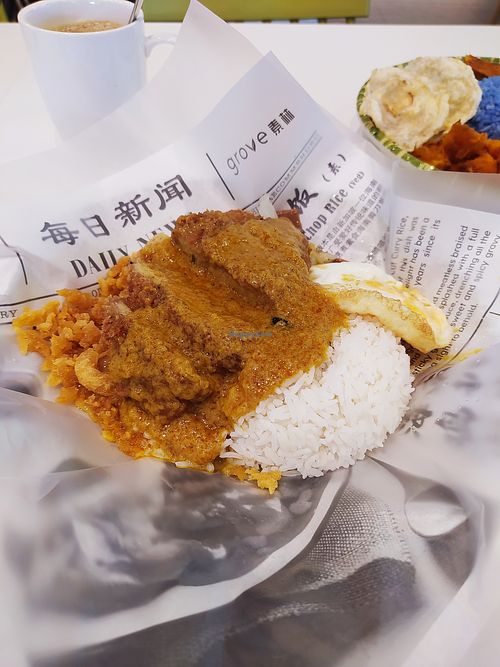 Hainan Scissors Curry Rice at Grove 素林 - Canberra in North Singapore