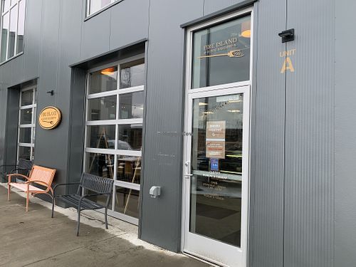 Entry at Fire Island Rustic Bakeshop in Anchorage