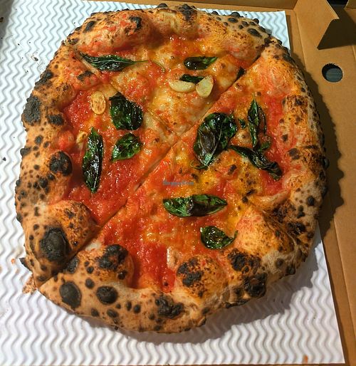 Marinara at Aquila Wood Fired Neapolitan Pizza in Lancaster