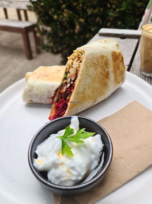 Burrito at GROW in Anglesea