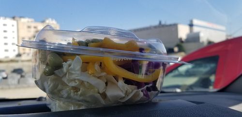 Asian salad at Plant Kitchen in Amman