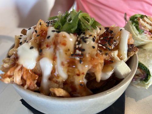 Kimchi fries - amazing!  at Astoria Bistro Botanique in Gatineau