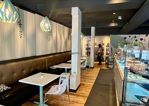 Seating area at Astoria Bistro Botanique in Gatineau