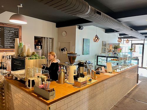 Counter at Astoria Bistro Botanique in Gatineau
