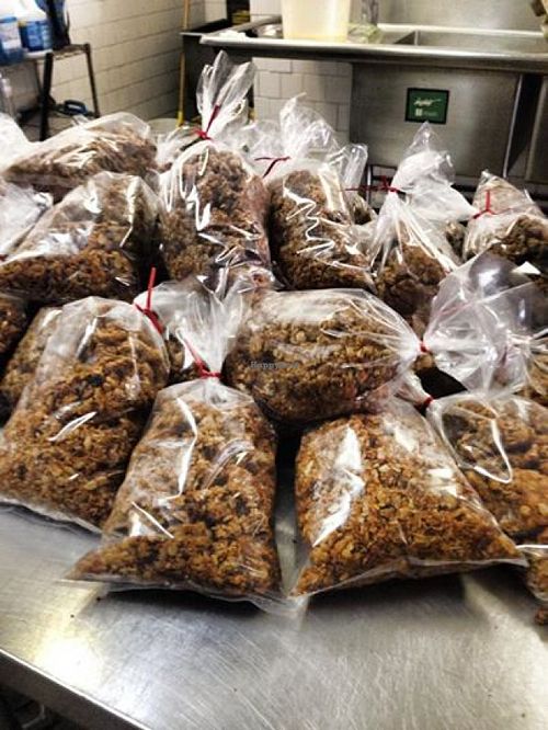 Granola galore! at Sinfull Bakery in Houston