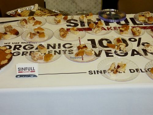 Sinfull samples... at Sinfull Bakery in Houston