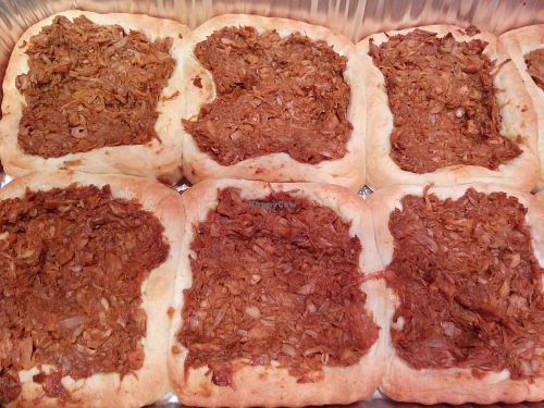 BBQ Jackfruit kolaches at Sinfull Bakery in Houston