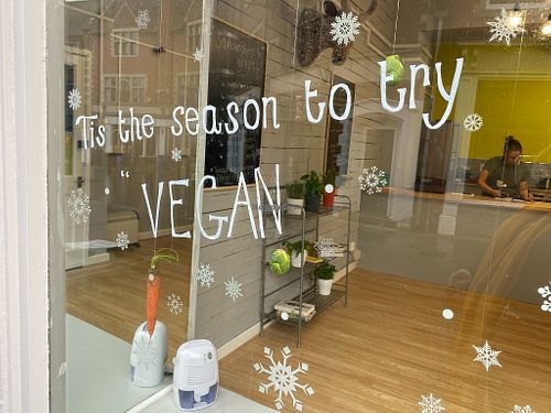 This the season to go vegan!  at Oso Vegan in Kettering