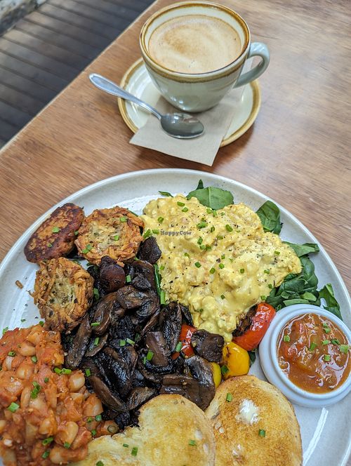 Big brekkie at Sarah's Sisters in Semaphore