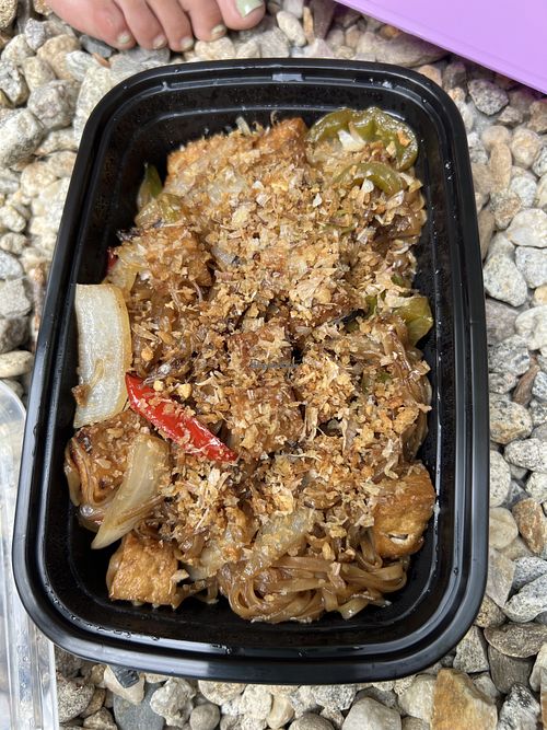 Pad Garlic  at Thai Cafe in Peterborough