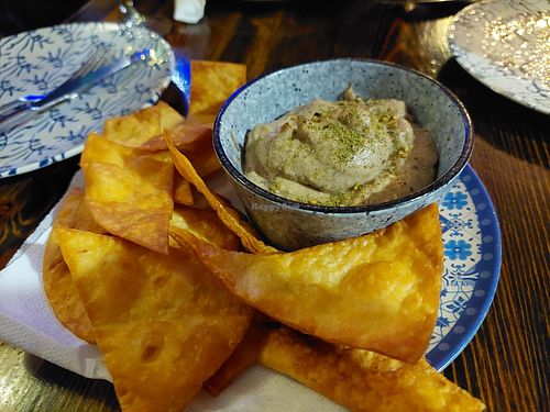 Tapas / Babaganoush at La Greta in Valencia
