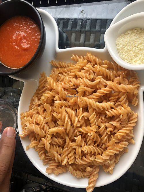 Kids pasta at Agung in Arosa