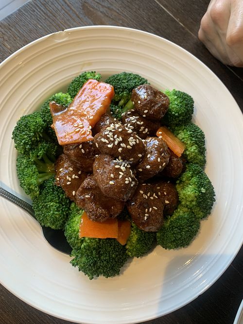 Spare ribs - just ok   at Vegan Deadly Sins in Sacramento