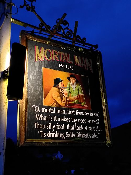 The Mortal Man Troutbeck Restaurant HappyCow