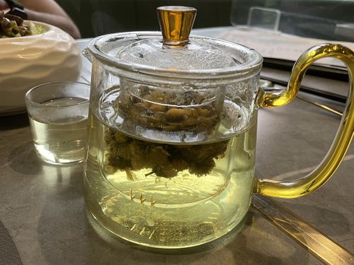 Chrysanthemum tea   at Emerald 珺 in Hong Kong Island