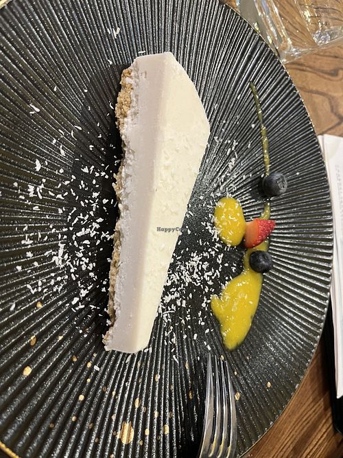 New York cheesecake - VEGAN  at Emerald 珺 in Hong Kong Island