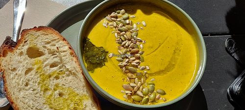 Soup at Vagabond in Byron Bay