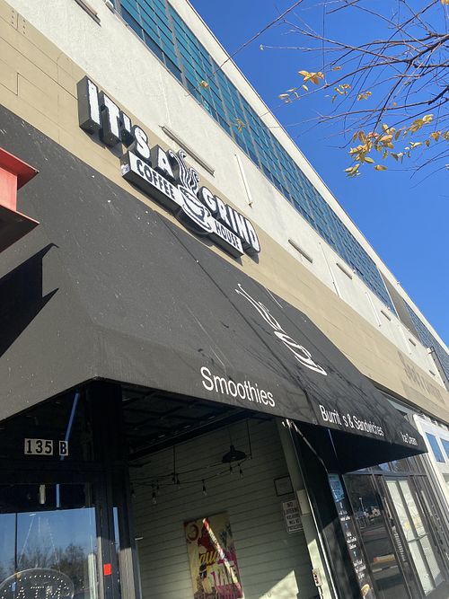 Upon Arrival- Just Passing By   at It's A Grind Coffee House in San Leandro